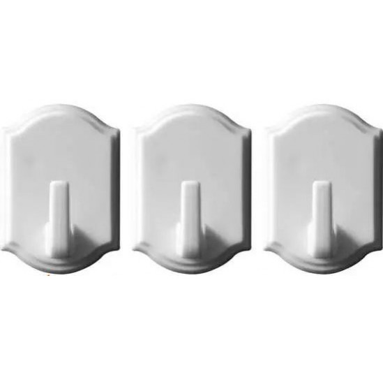 Набір гачків самоклеючих 3шт (74731)