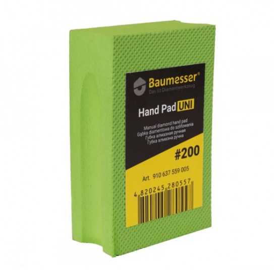 Губка алмазна ручна Baumesser Hand Pad Uni 200(910637559005)