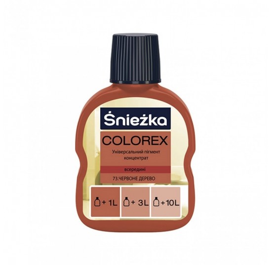 Барвник КОЛОРЕКС 73 червоне дерево