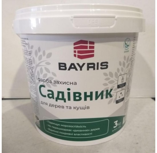 Фарба інтерєрна Байріс Садівник 3кг