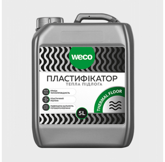 Пластифікатор 5 л тепла підлога WECO