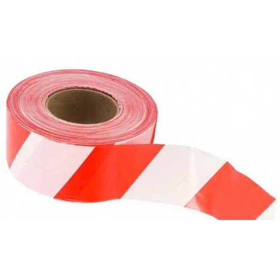 Стрічка сигнальна 8см*100м TAC 0327