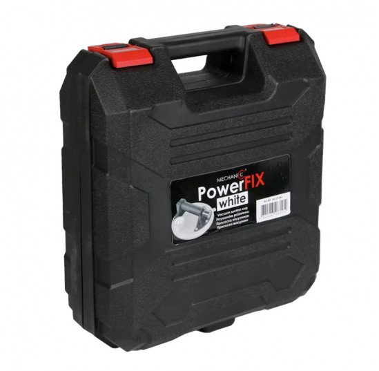  Вакуумна механічна присоска PowerFix Mechanic White з манометром 200мм для гладкої та структурованої плитки (80115429042)