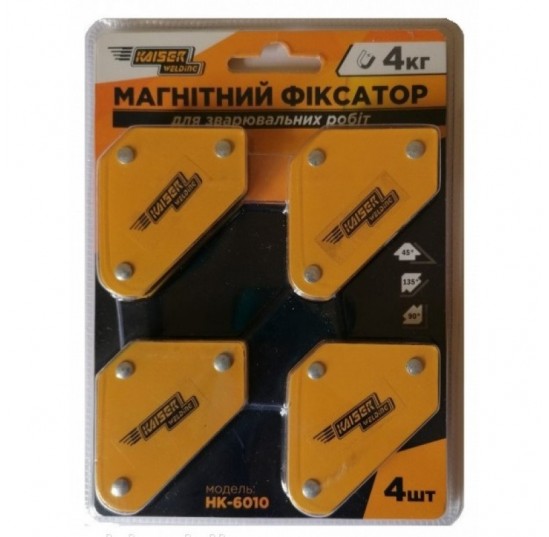 Магнітний кутник KAISER HK-6010 4шт