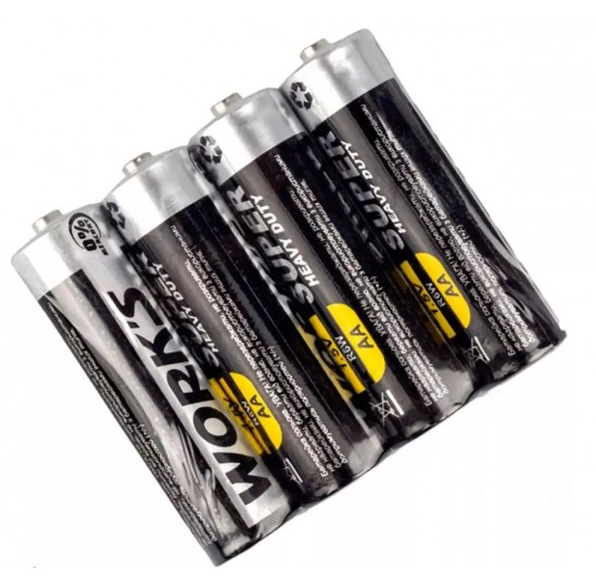Батарейка HEAVY DUTY R03W-4S/AAA 4шт (15808)