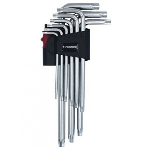 Набір ключів імбусових 9шт Т10-50 TORX (48115)