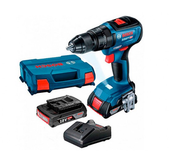 Шуруповерт акумуляторний GSR 18V-50 (2x2,0 Ah, ЗП) Bosch 06019H5100