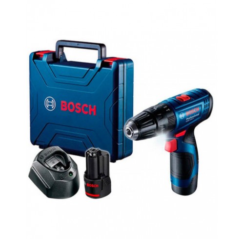 Шуруповерт акумуляторний ударний GSB 120-LI 2х2,0 Ah BOSCH 06019G8100
