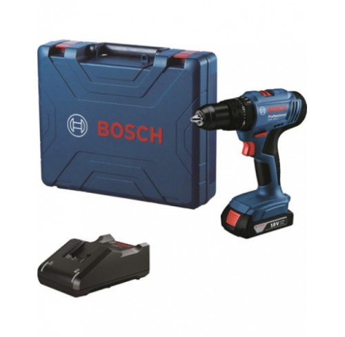 Шуруповерт акумуляторний ударний GSB 183-LI 1 ак. 2.0Ah, ЗП, кейс  Bosch 06019K9101
