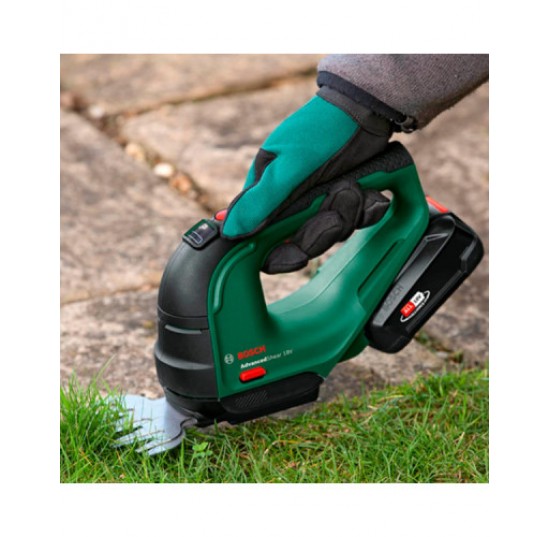 Кущоріз-ножиці акумуляторні Advanced Shear 18V-10 BOSCH зелений 0600857000