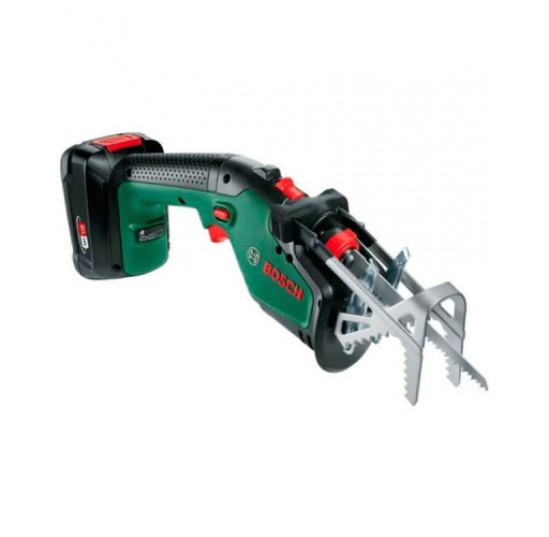 Пила шабельна садова акумуляторна KEO 18V BOSCH зелений 0600861A00