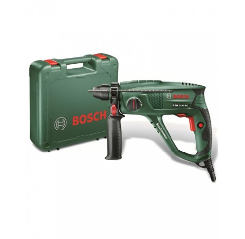 Перфоратор PBH 2100 RE 550Вт 1.7Дж BOSCH зелений 06033A9320