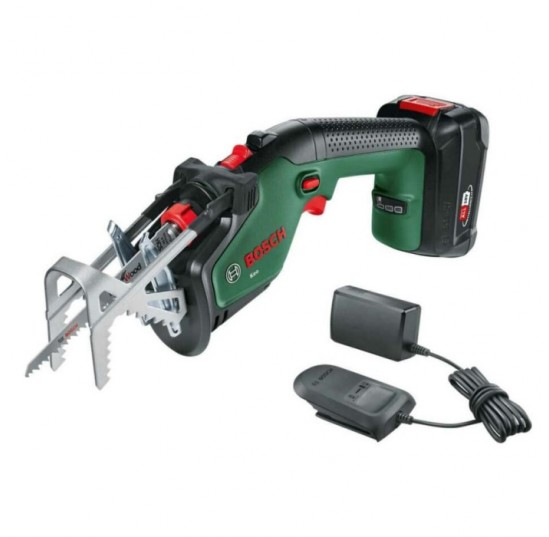 Пила шабельна садова акумуляторна KEO 18V BOSCH зелений 0600861A00