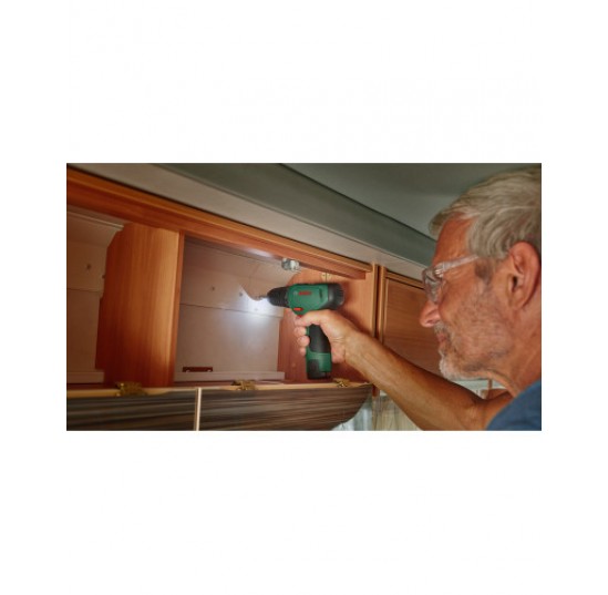 Шуруповерт акумуляторний EasyDrill 1200 ( 1.5Ah, 1шт, ЗП, валіза) BOSCH зелений 06039D3006