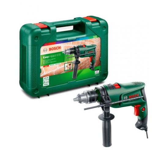 Дриль ударний EasyImpact 570 BOSCH зелений 0603133220