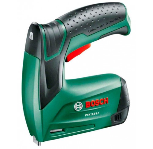 Скобозабивний пістолет PTK 3,6 LI BOSCH зелений 0603968220
