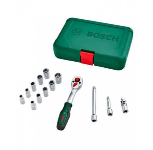 Набір торцевих головок 1/4" 14 шт BOSCH 1600A02BY0