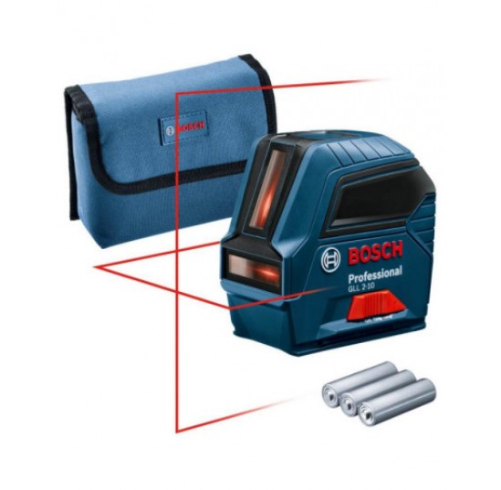 Нівелір лазерний GLL 2-10 + кейс  BOSCH (0601063L00)