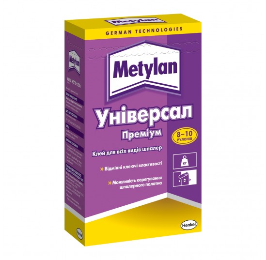 Клей МЕТИЛАН"Універсал Преміум"250г (до усіх шпалер )