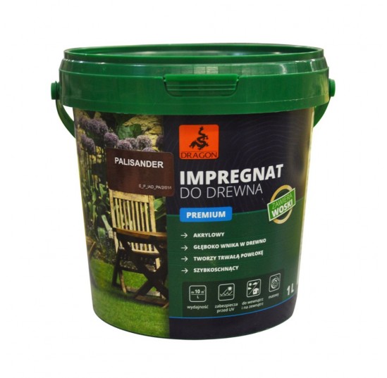 Імпрегнат для дерева Dragon Premium полісандра 1л