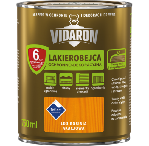 Лакобейц 0,75л. Vidaron 03 біла акація