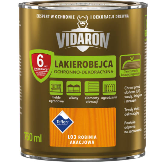 Лакобейц 0,75л. Vidaron 03 біла акація