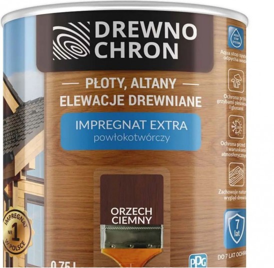 Деревозахисний засіб "Древохрон" 0,75л 4183 горіх темний