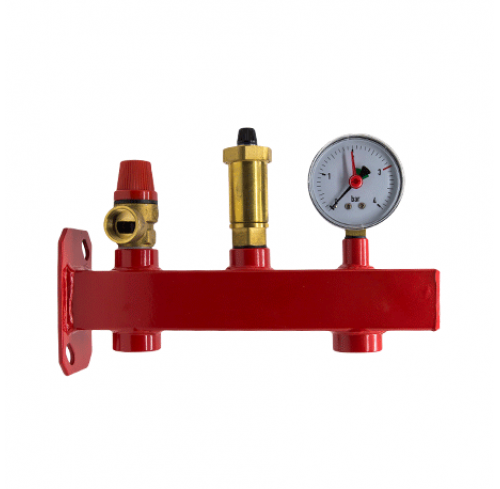 Група безпеки консольна KARRO KR-88071 червона з кріпленням (CV009596)