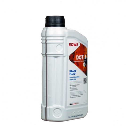 Гальмівна рідина ROWE HIGHTEC BRAKE FLUID DOT 4 1л