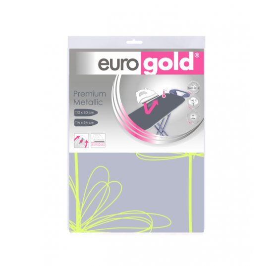 Чохол для прасувальної дошки Металік 110*30/114*34 фіксатор-метелик