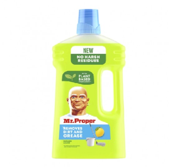 Рідина д/миття підлоги та стін 1л MR PROPER літній лимон (80763295)