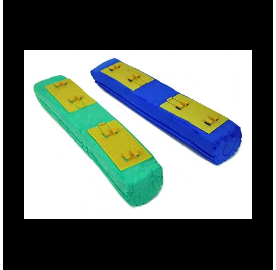 Запаска змінна PVA для швабри Метелик мяка 27см синя