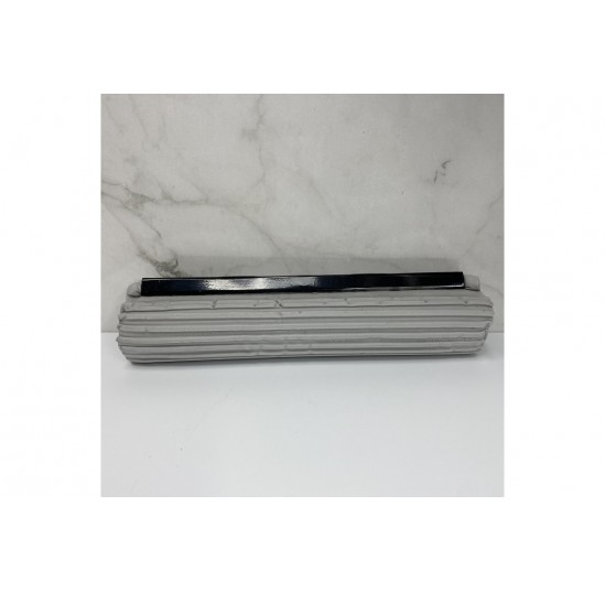 Запаска змінна PVA для швабри Метелик мяка 27см сіра (EF-0027-SG)