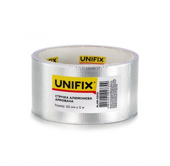 Стрічка алюмінієва армована 50мм*5м UNIFIX (5005)