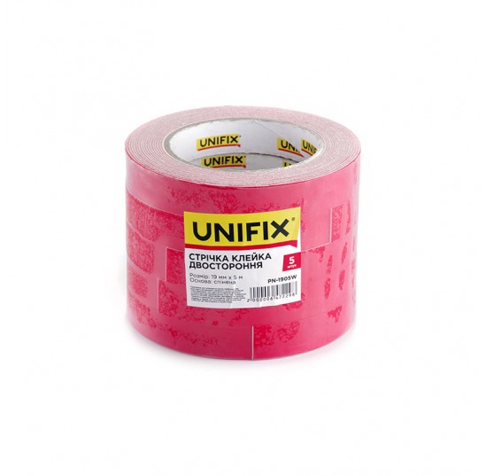 Стрічка двобічна спінена 19мм*5м (PN-1905W)