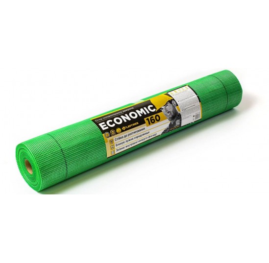 Сітка штукатурна Economic Latymer 160 5*6 50м зелена (10-660)