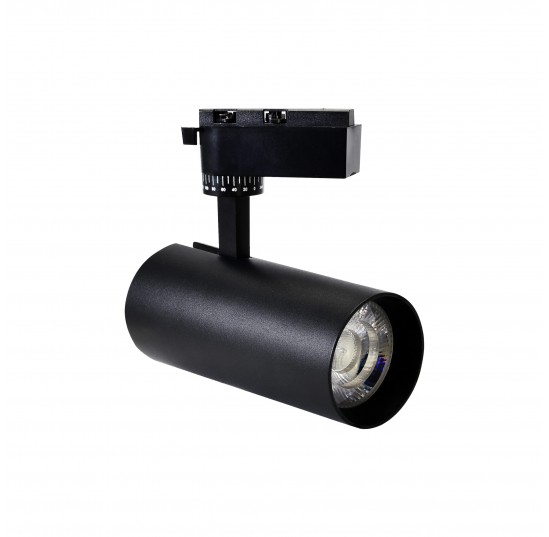 Світильник трековий СОВ LED 30W 2400Lm 160-265V чорний (018-031-1030-020)