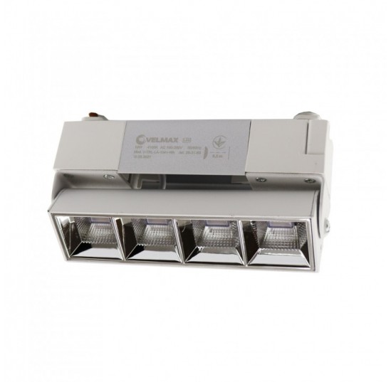 Світильник LED VELMAX V-TRL-LA  10W 800мм 3000K 220V білий (25-31-61)