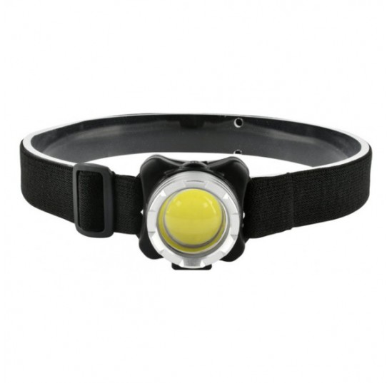 Ліхтар налобний акумул. Quantum Lucky LED COB (4010)