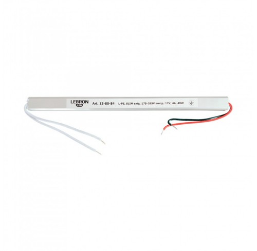 Блок живлення LEBRON L-PS SLIM 12V 4A 48W (13-80-84)