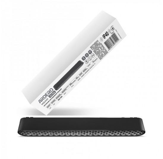 Світильник світлодіодний MGU401 ULTRA 12W 4000K чорний