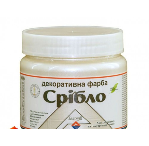 Фарба акрилова "Срібло"ІР-161 0,4л