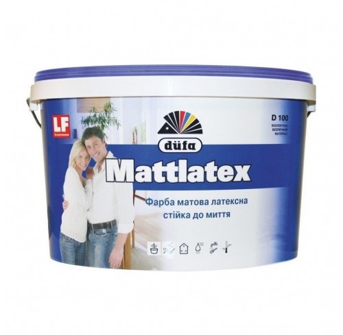 Фарба латексна Д100 (14кг)