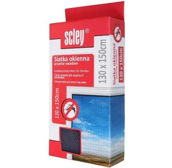 Сітка антимоскітна для вікон 130*150 чорна (0395-111315)