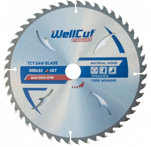 Пила дискова 300*32 48Т WellCut Стандарт