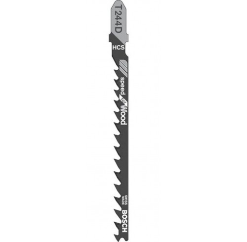 Пилка лобзикова Т244D  (дерево) Bosch (2608630058)