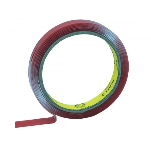 Стрічка клейка піноакрилова прозора 12*2 Сталь (36086)