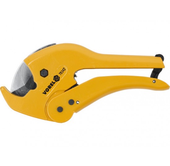 Труборіз VOREL для PVC, PEX, PP, PU, PE труб O-42 мм (78342)