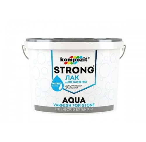 Лак для каменю Aqua Strong Композит 2.5л