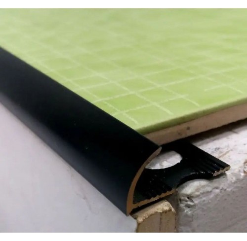 Профіль для плитки зовнішній НАП 10 2.7 м чорний